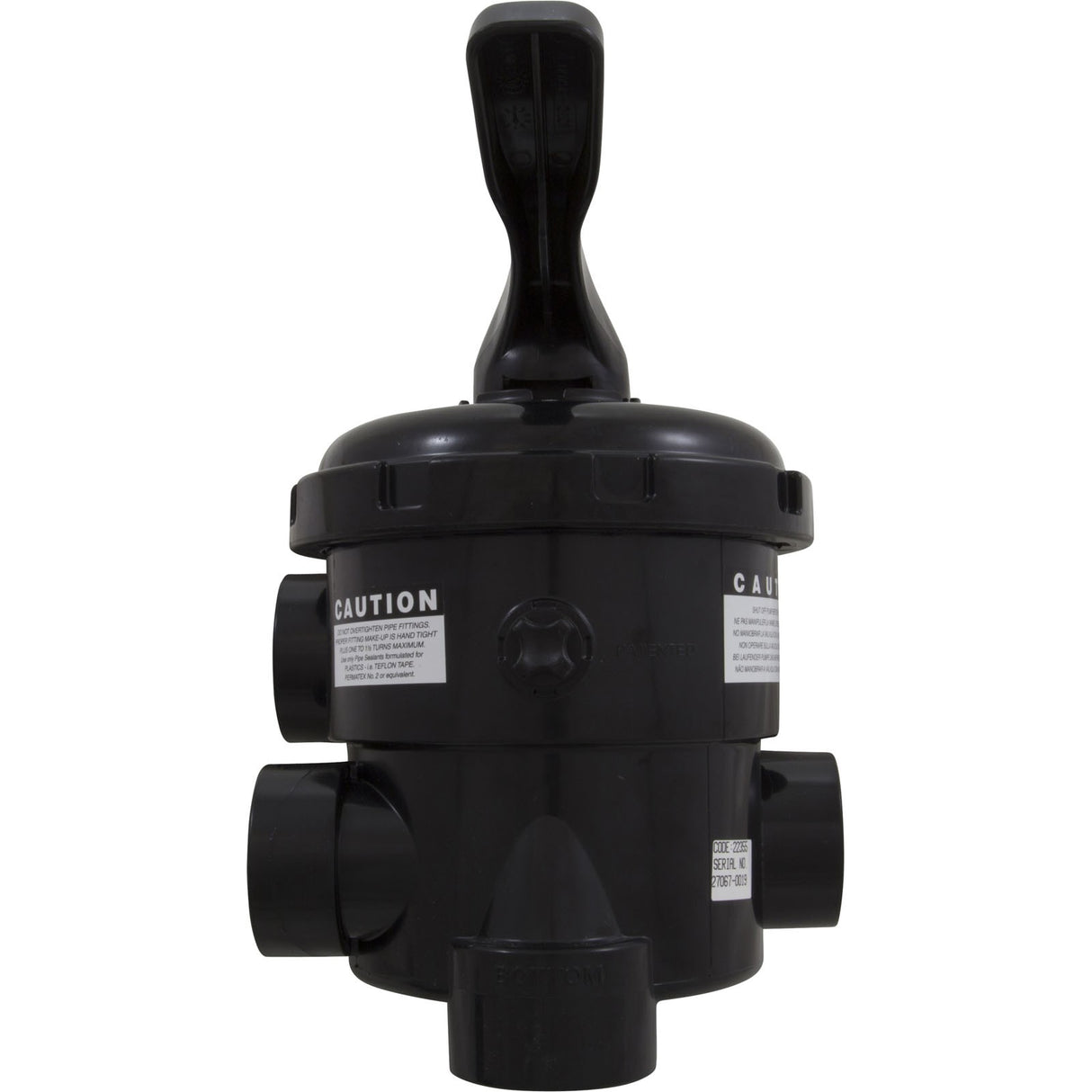 MPV, Astral Sand Filter, 1-1/2", Side Mount, 6 Position : 22355