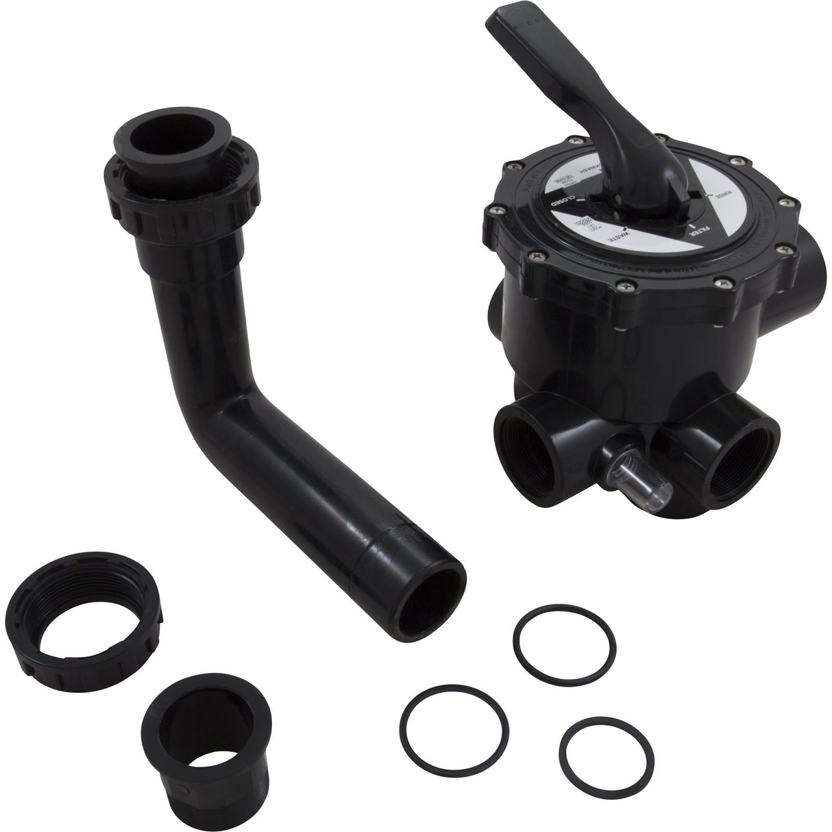 Multiport Valve, Astral, 2" Side-Mount, 6 Position : 28225