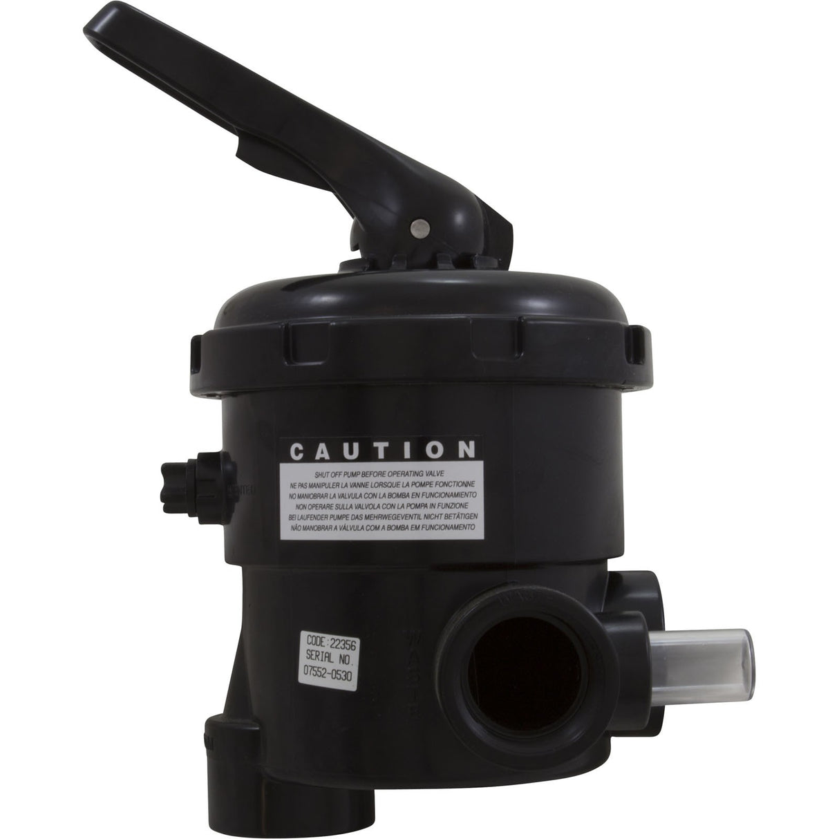 MPV, Astral 1-1/2" Side Mount, Universal, No Plumbing, 6 Pos : 22356