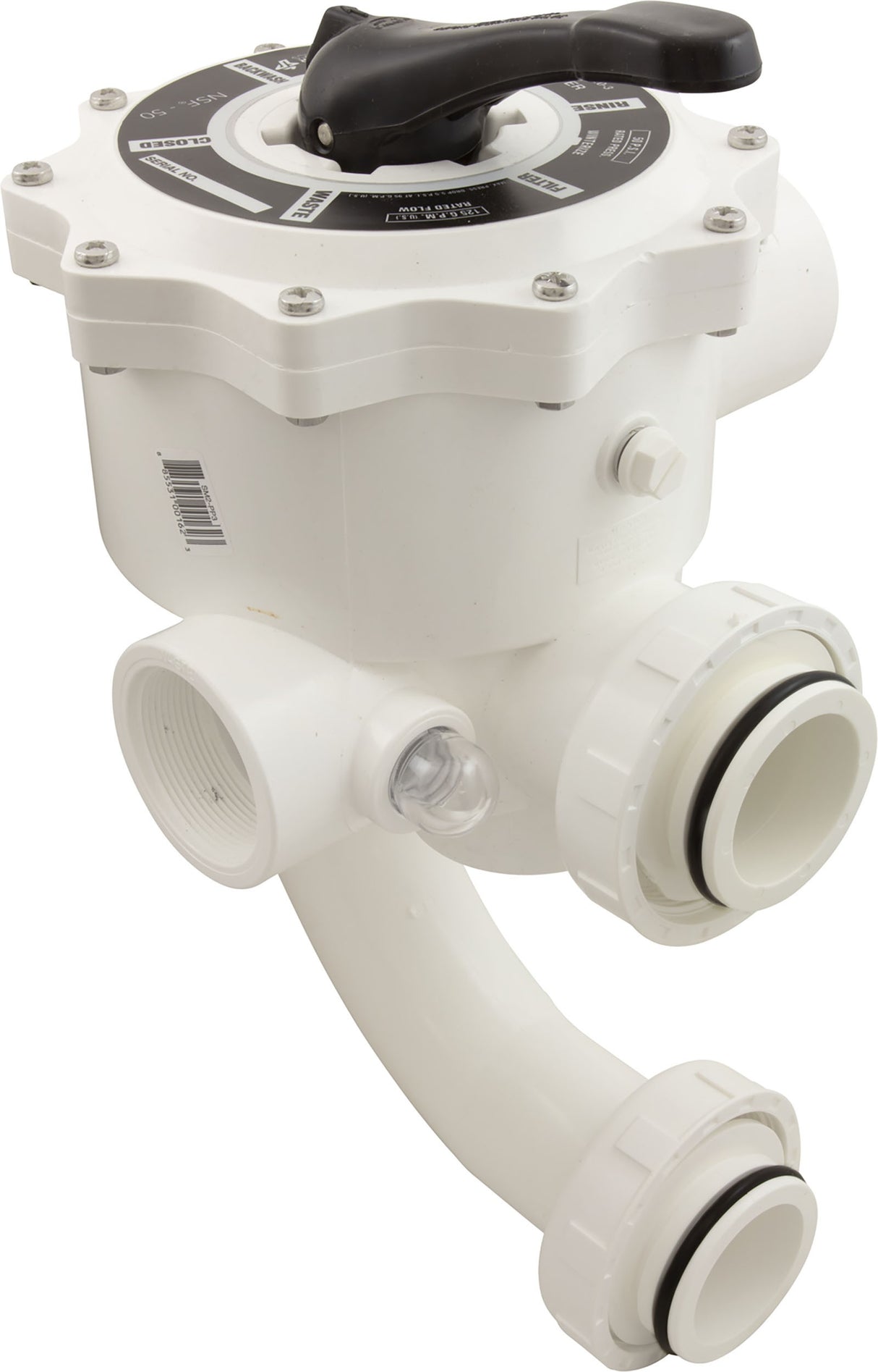 Multiport Valve, Praher SM2-PP3, 2", with PacFab Plumbing : SM2-PP3