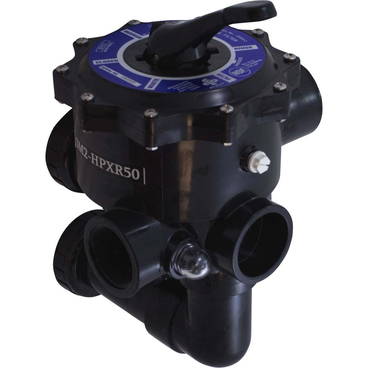Multiport Valve, Praher SM2-HPXR50, 2", w/Hayward Plumbing : SM2-HPXR50