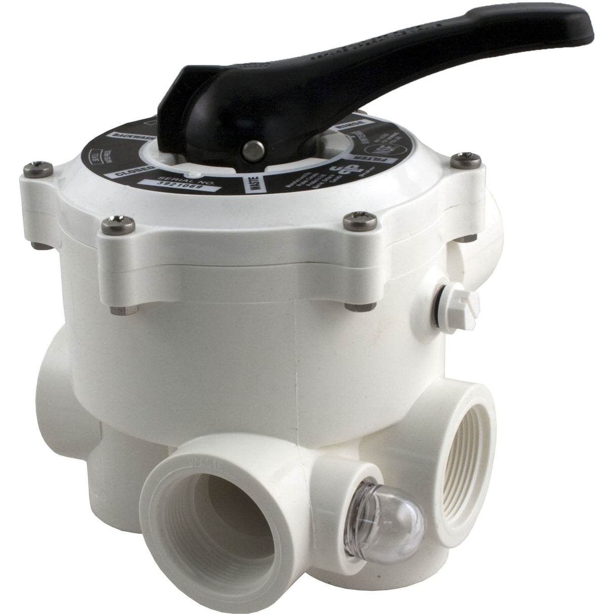Multiport Valve, Praher SM-10-3, 1-1/2" Female Pipe Thread : SM-10-3