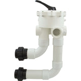 Multiport Valve, Waterway Side Mount, 2"fpt, w/Unions : WVD001