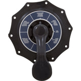 Lid Assembly, Pentair 2" Top Mount Hybrid Valve, 6 Position : 272568Z