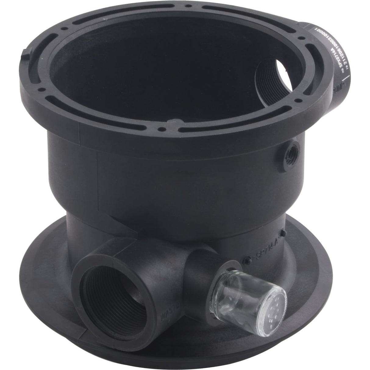 Body, Hayward SP0714T Vari-Flo Valve, with Sight Glass : SPX0714A