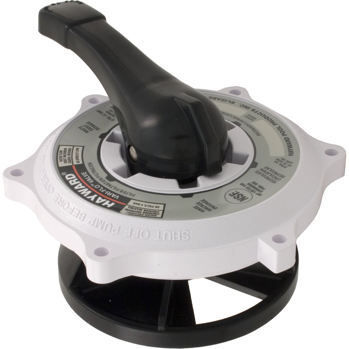 Lid Assembly, Hayward SP0710/SP0712/SP0710X Valves, White : SPX0710XBA