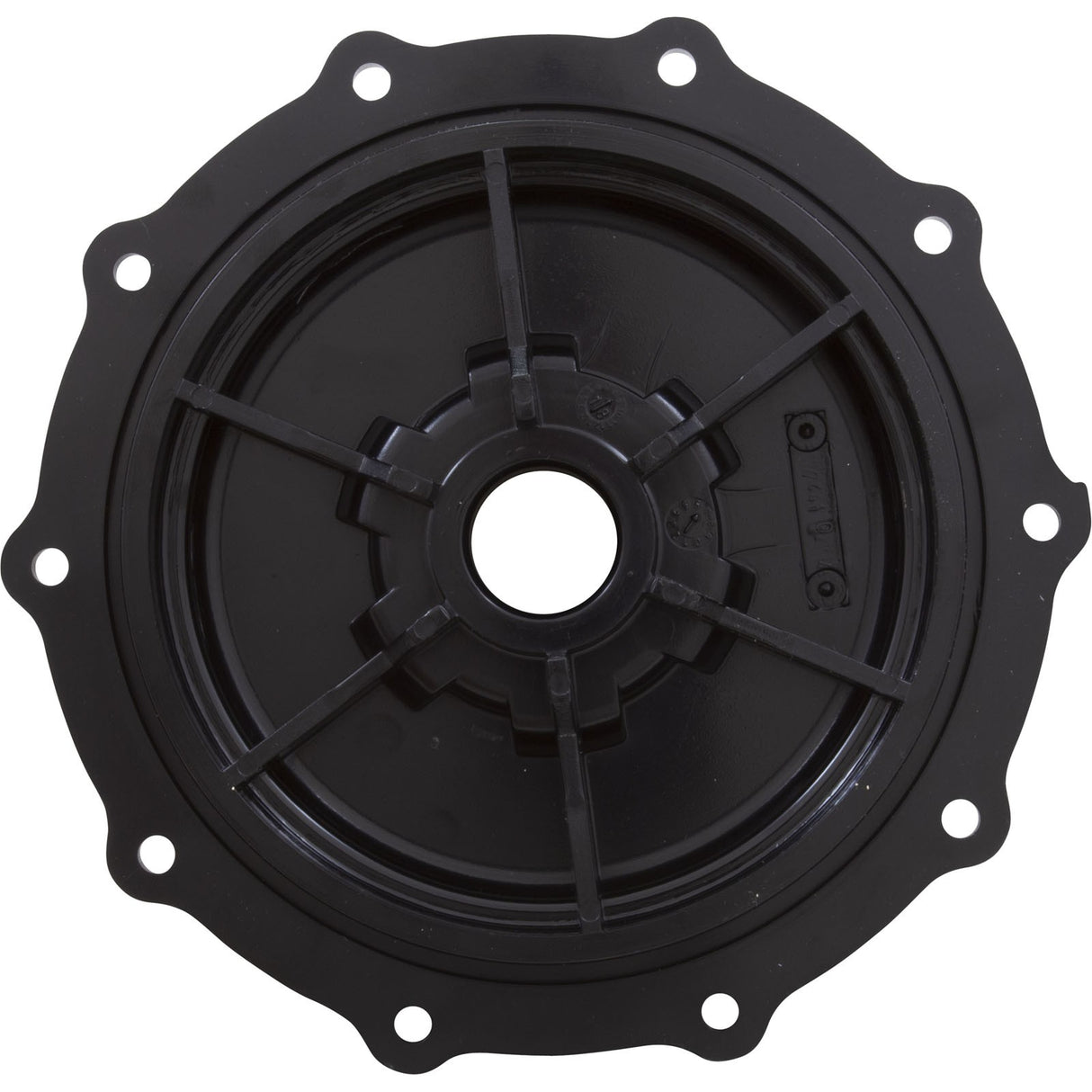 Valve Lid, Astral, Black Top 2" Multiport Valves, with Label : 4404120403