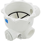 Body, Praher ABS 2" Side Mount Valves, 2"fpt, White : E-13-S2