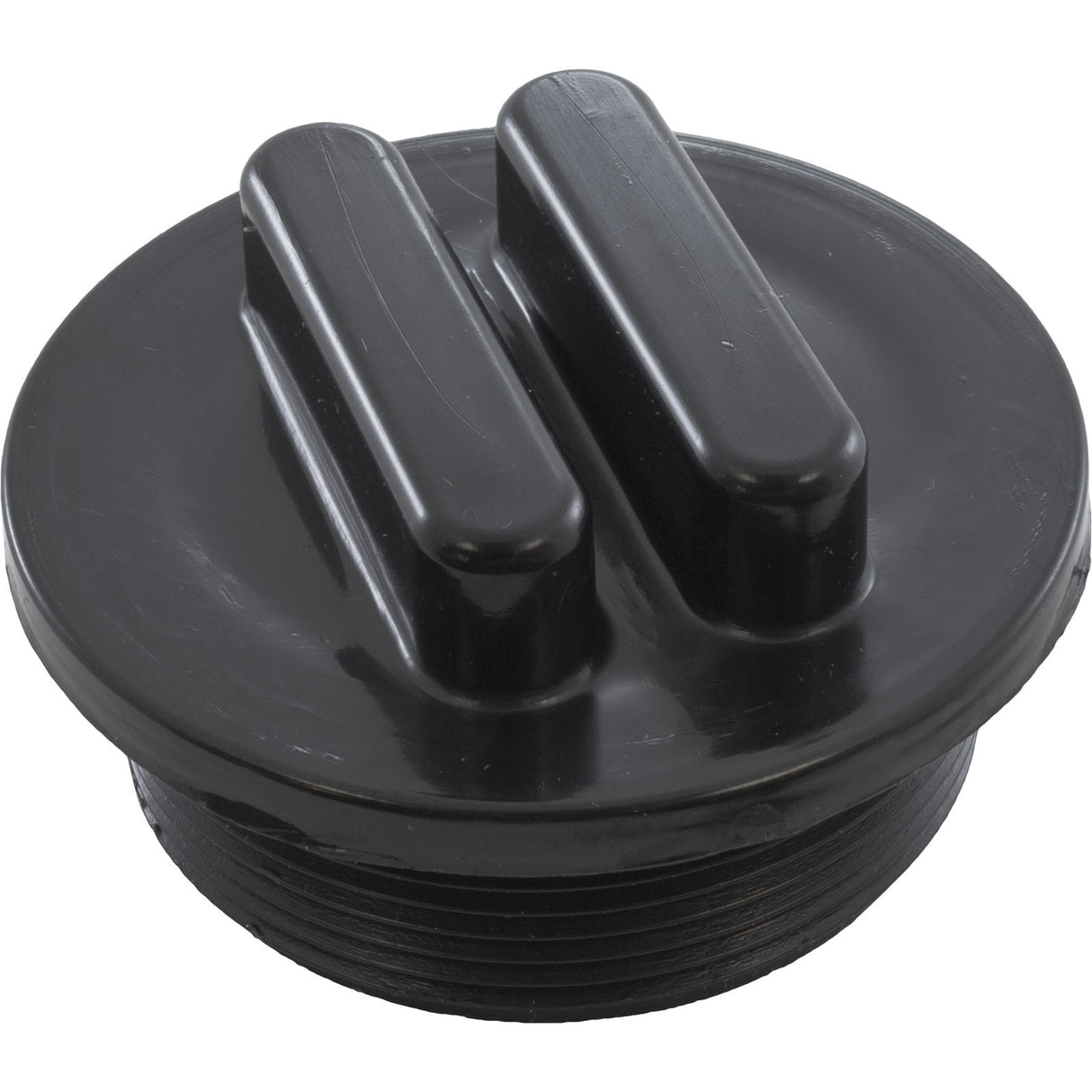 Plug, Praher ABS Side Mount Valves, 2"mpt, Black : E-19-S2B
