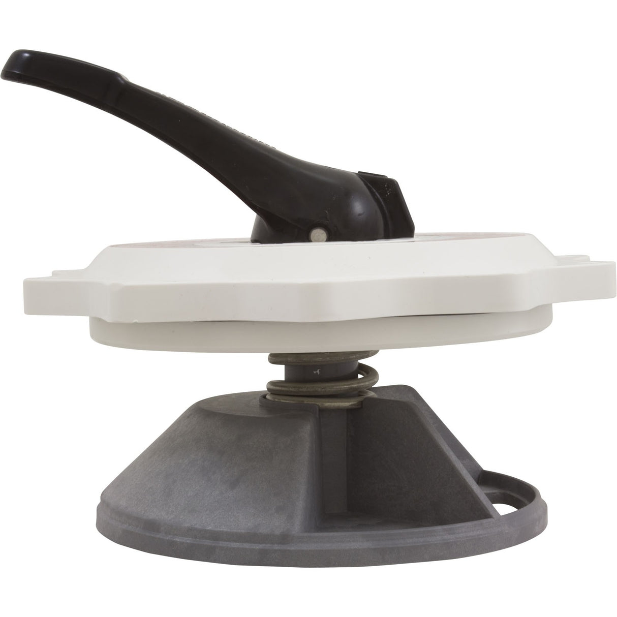 Lid Assembly, Praher ABS Top/Side Mt Valves, w/O-Ring, 2", Wht : E-50-S2