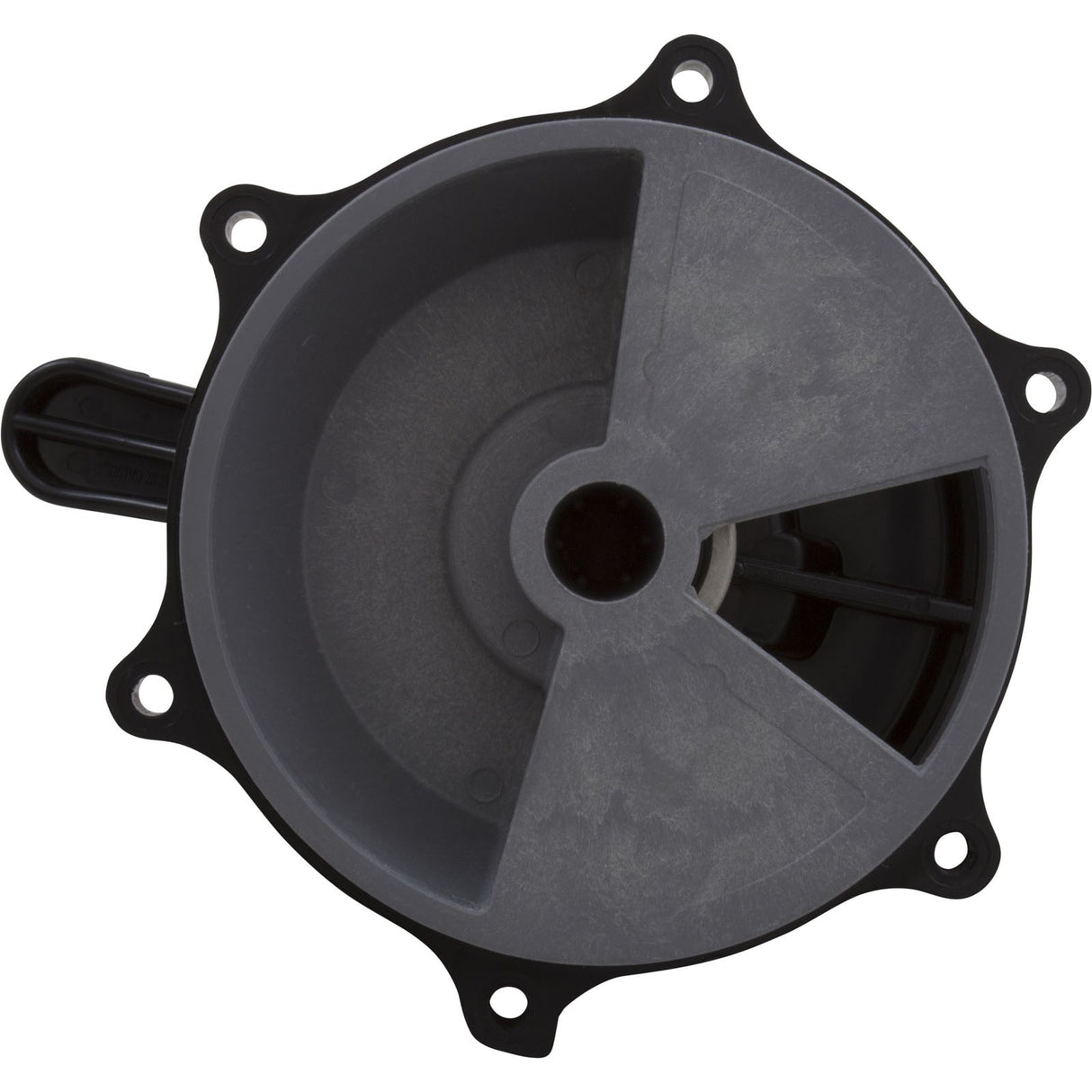 Lid Assy, Praher ABS Top/Side Mount Valves, 1-1/2", Blk, 60gpm : E-50-S1B