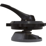 Lid Assy, Praher ABS Top/Side Mount Valves, 1-1/2", Blk, 60gpm : E-50-S1B