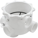Body Assembly, Praher SM2-PP3 Valve, 2", White : E-55-S2PP3