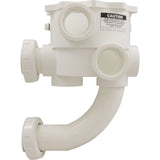 Body Assembly, Praher SM2-PP3 Valve, 2", White : E-55-S2PP3