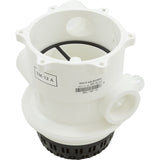 Body Assembly, Praher TM-12-A Valve, 1-1/2", White : E55-T12A