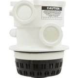 Body Assembly, Praher TM-12-A Valve, 1-1/2", White : E55-T12A