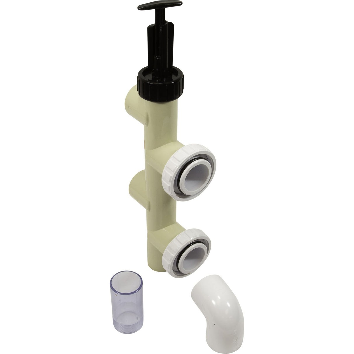 Push Pull Valve, PacFab, 2" Slip, PVC, Generic : 25831-119-750