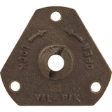 Piston Cap, Anthony Push/Pull Valve, 2", Brass : V34-153