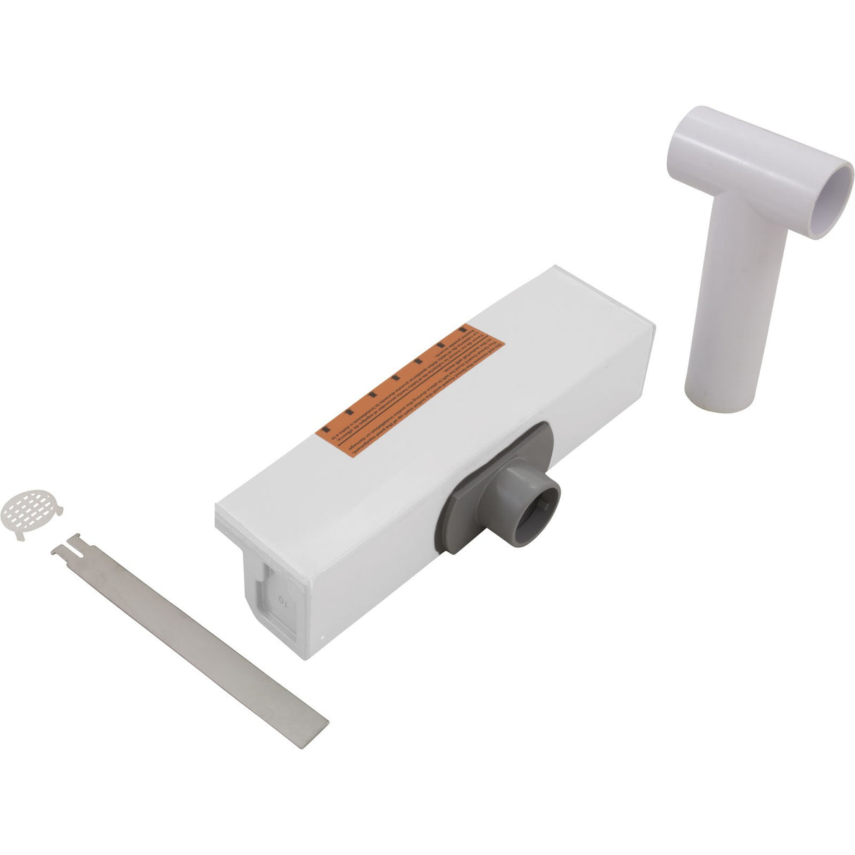 12In Pool Waterfall (1In Lip) White : 25577-120-000