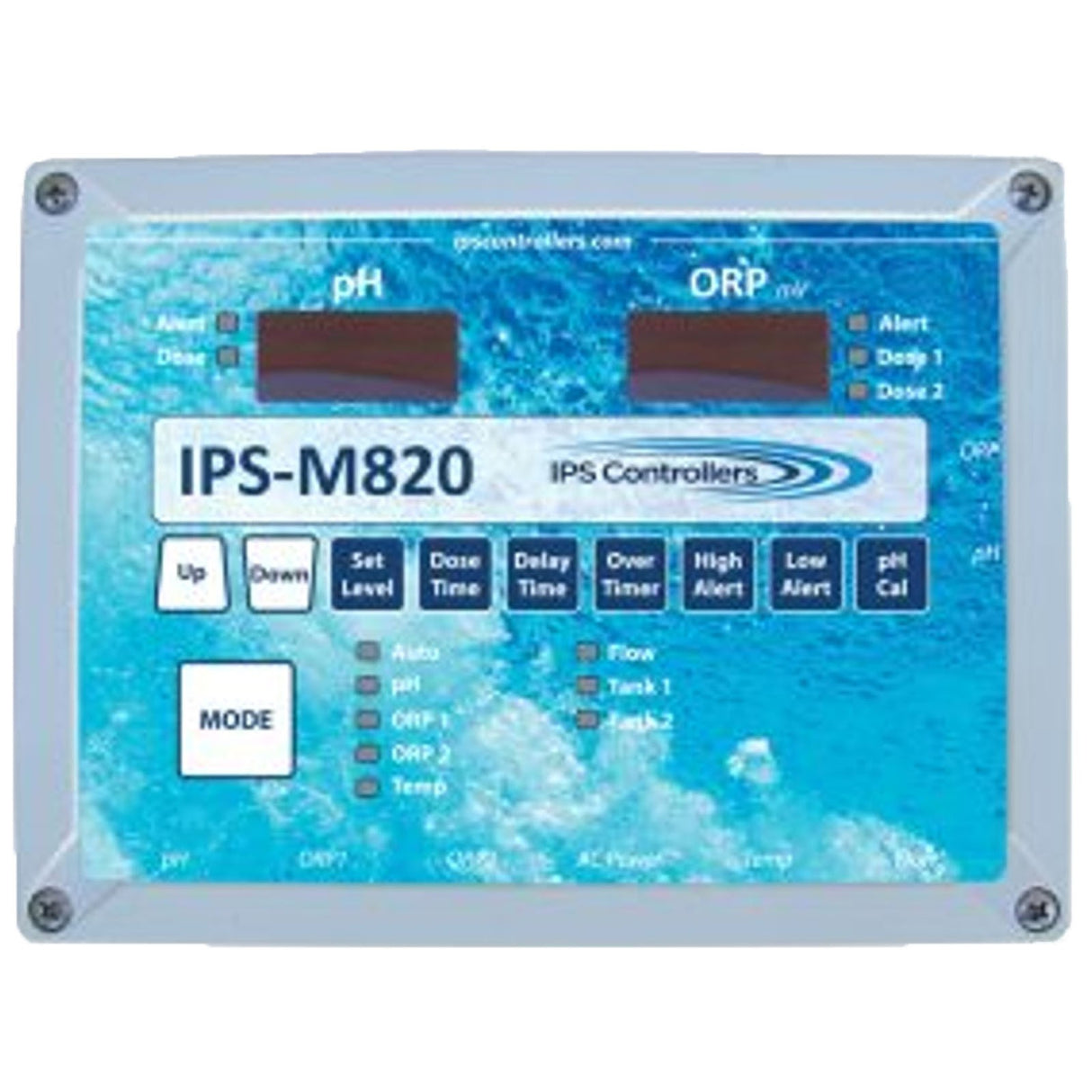 Chemical Ctrl, IPS Controllers M820, Dual ORP/pH, 115V/230V : IPS-M820