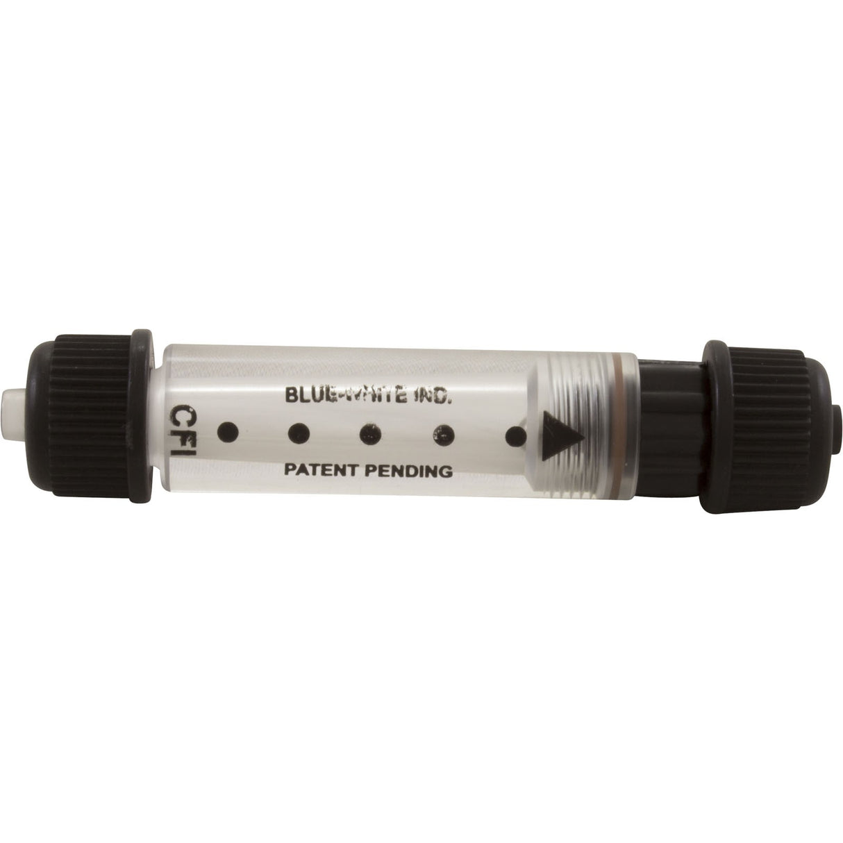 Flow Indicator, Blue-White, for 3/8"od tubing, SS Bobbin : FI-100S-6V