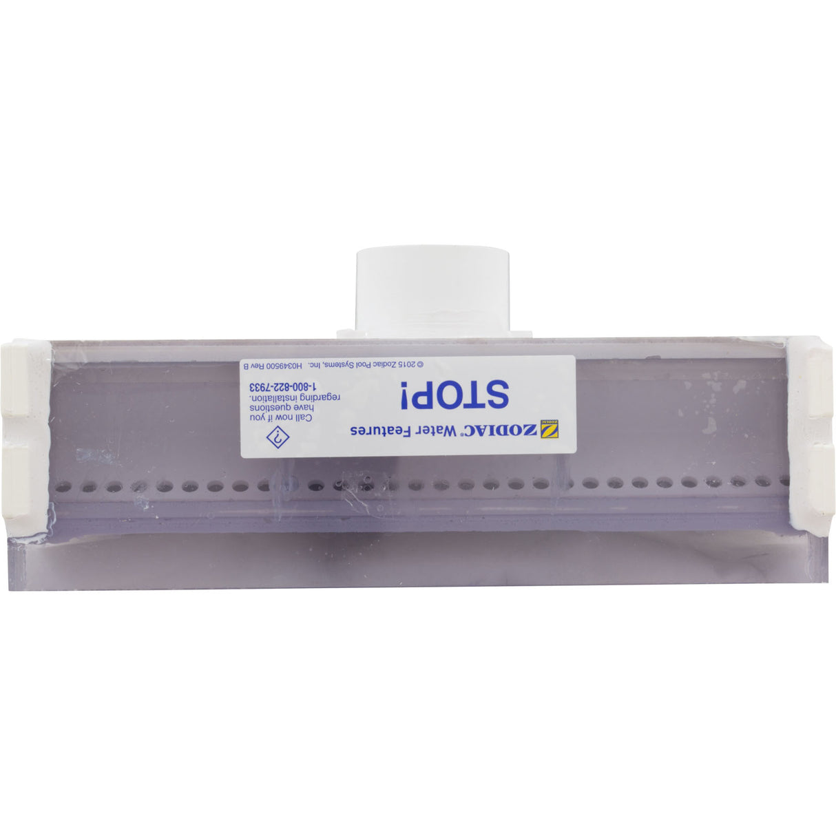 Jandy Pro Series 1Ft Sheer Descent, Clear 1" Standard Lip, : 1101C - Zodiac - 738919070790 - PartsForSpas.com