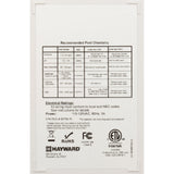 Salt Chlorinator Ctrl Unit, Hayward Salt & Swim 3C, 30K Gal : SAS