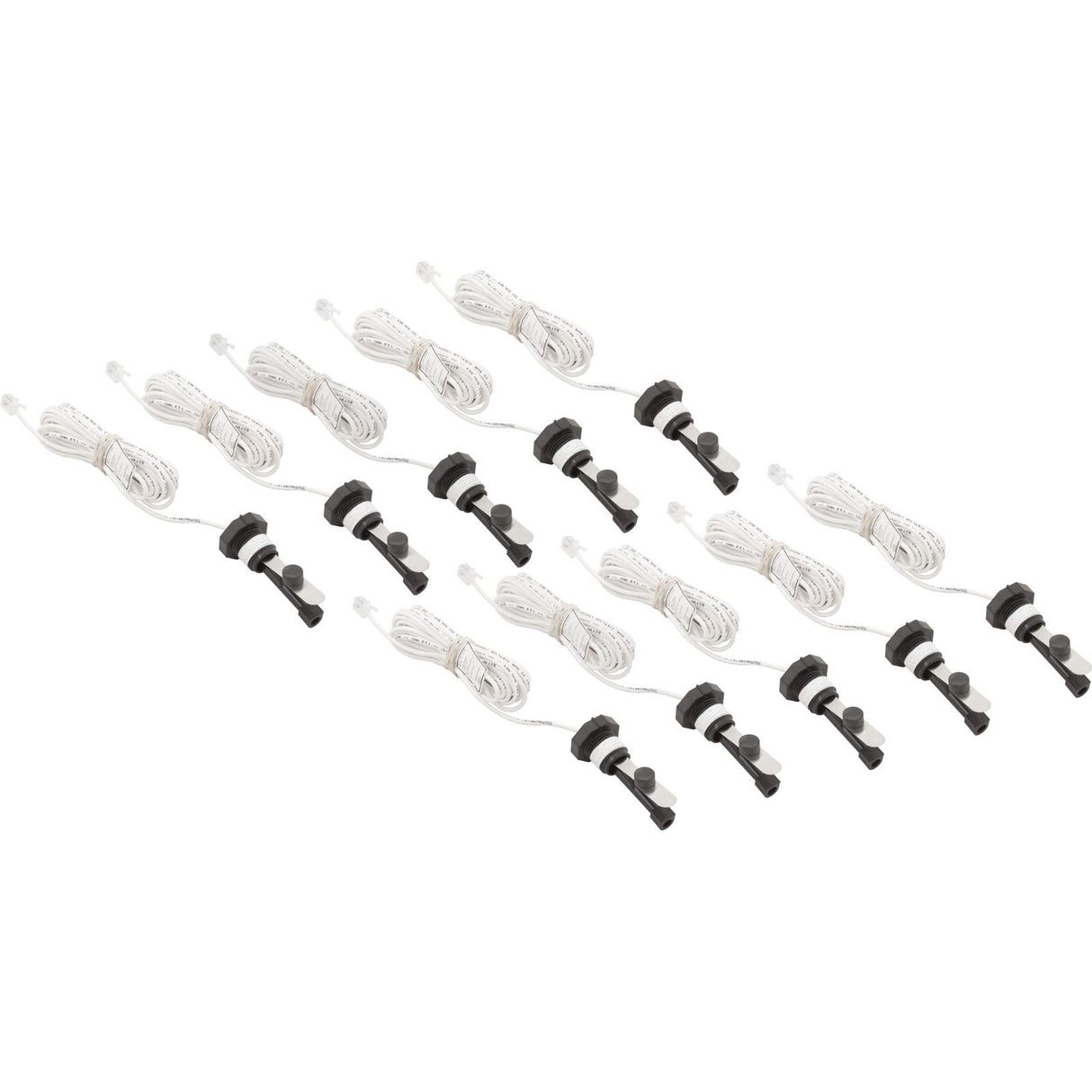 Flow Switch, 10 Pack, Hayward AquaRite/Logic, 15ft, w/o Tee : GLX-FLO-RPPAK10