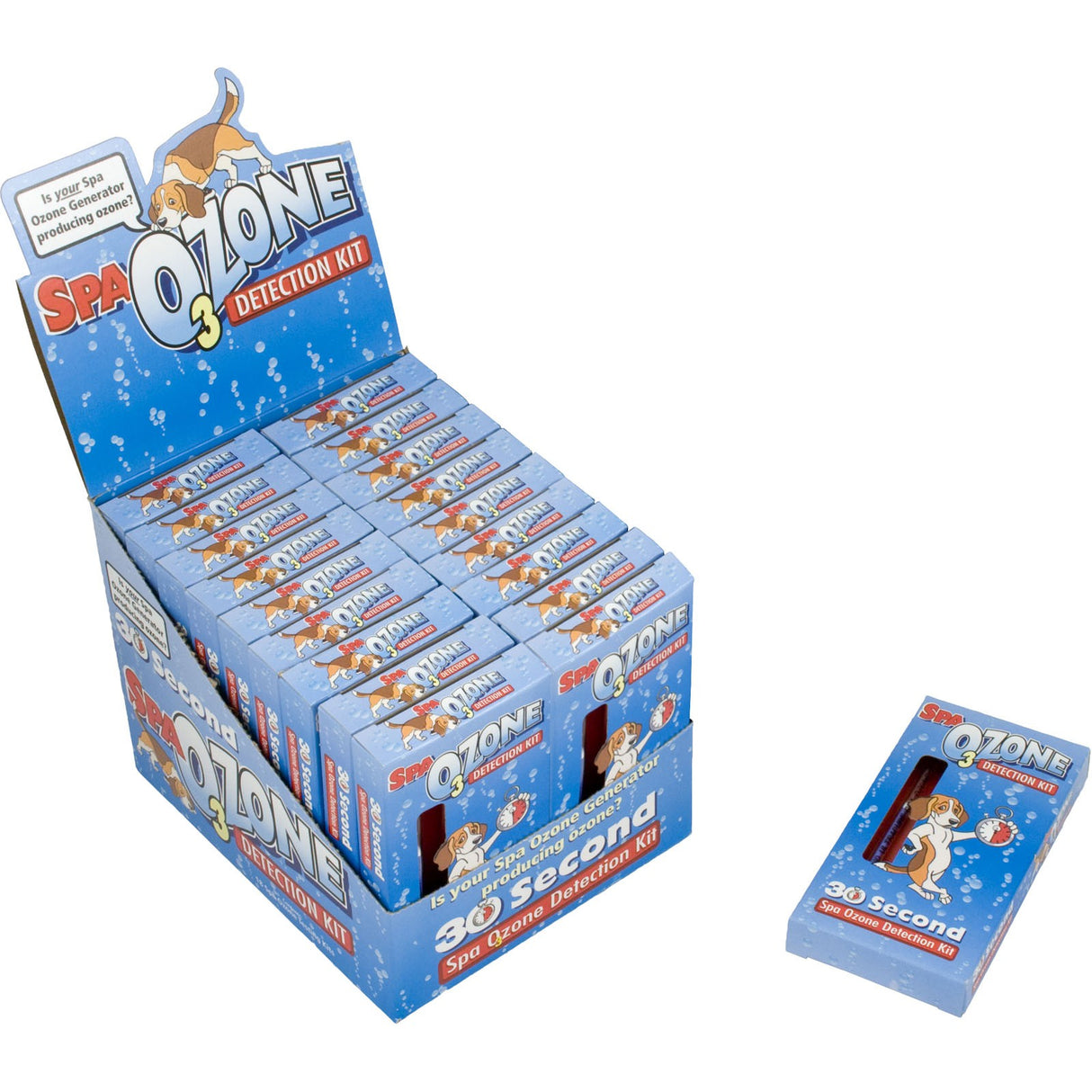 Ozone 30 Second Detection Kit, 18 Pack, UltraPure, Retail : 1008069