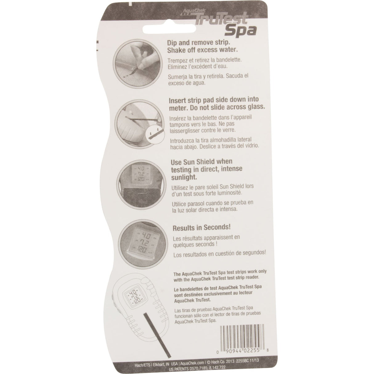 Test Strips, AquaChek, TruTest Spa Refill, 50 Strips : 522255