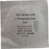 Reagent Cart Disk, Lamotte WaterLink, Brom/Chlor/Phos, 50 Pk : 4329-H