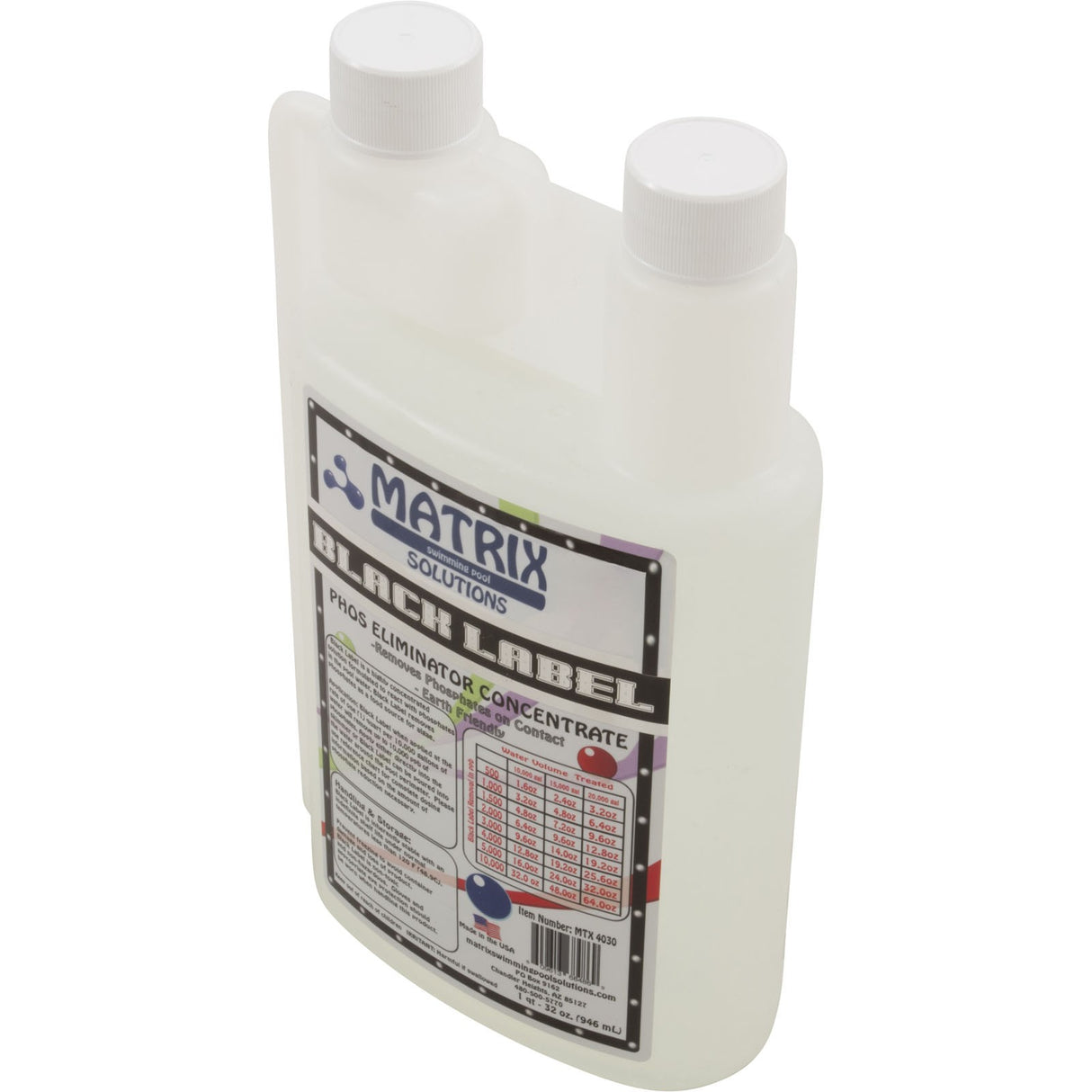 Phosphate Remover, Matrix Black Label, Measurable, 32oz : C006609-BT32OZ