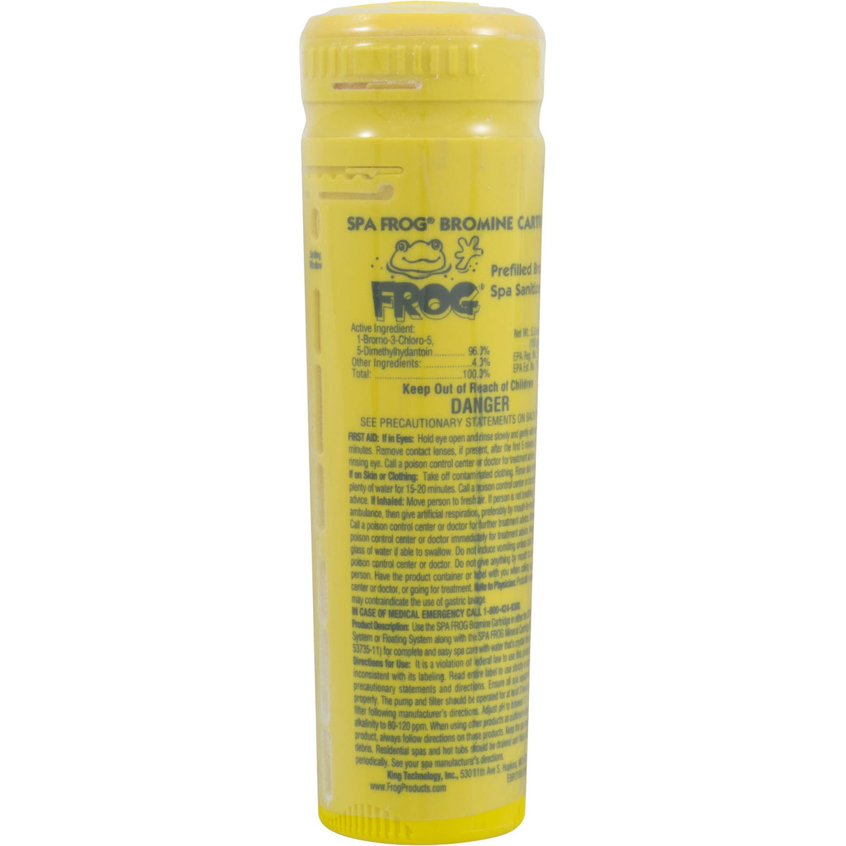 Spa Frog Bromine, King Tech, In-Line/Floating/Stand Alone Sys : 01-14-3824