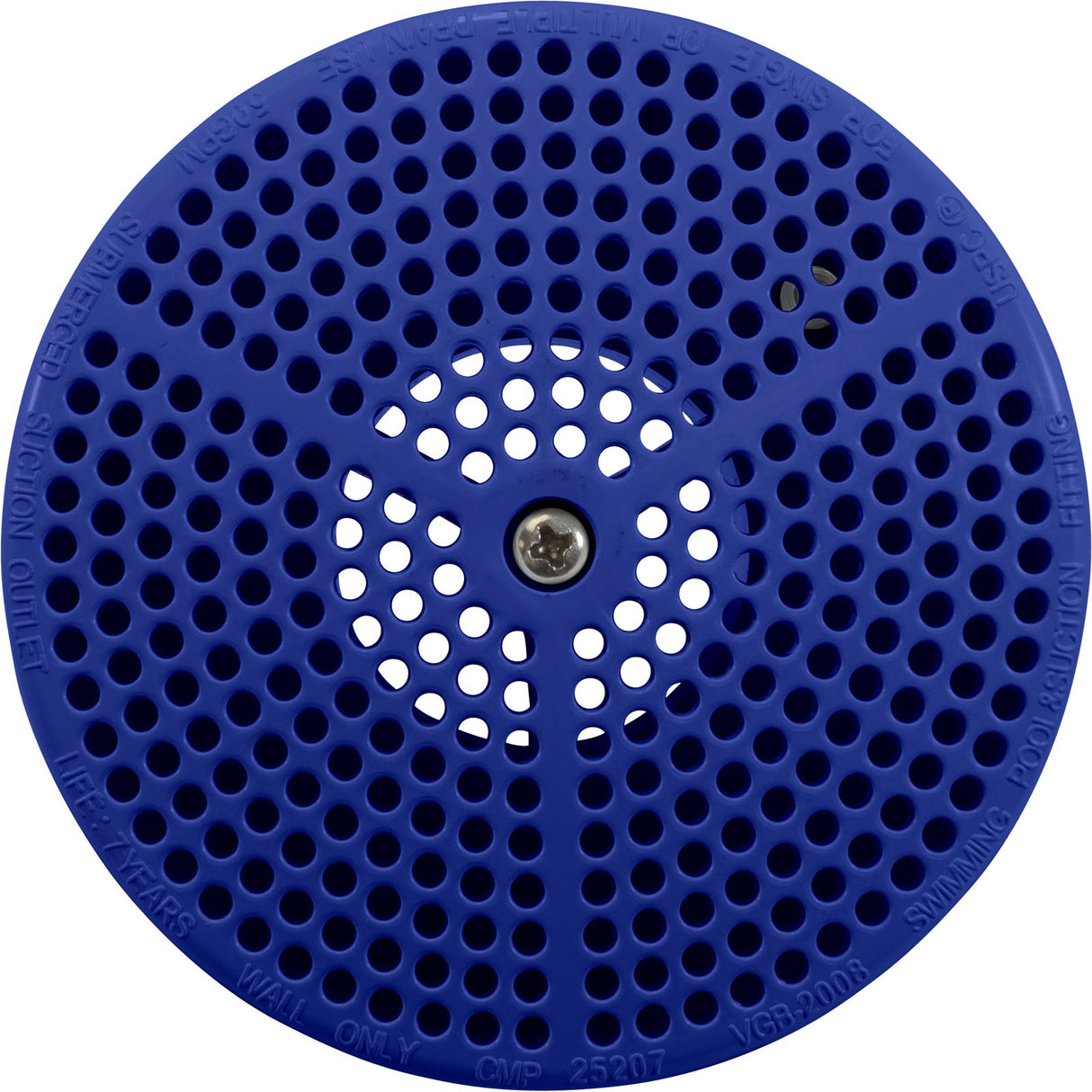 Equalizer Suction, Vgb, 1.5In Mip, Dk Blue : 25207-869-000