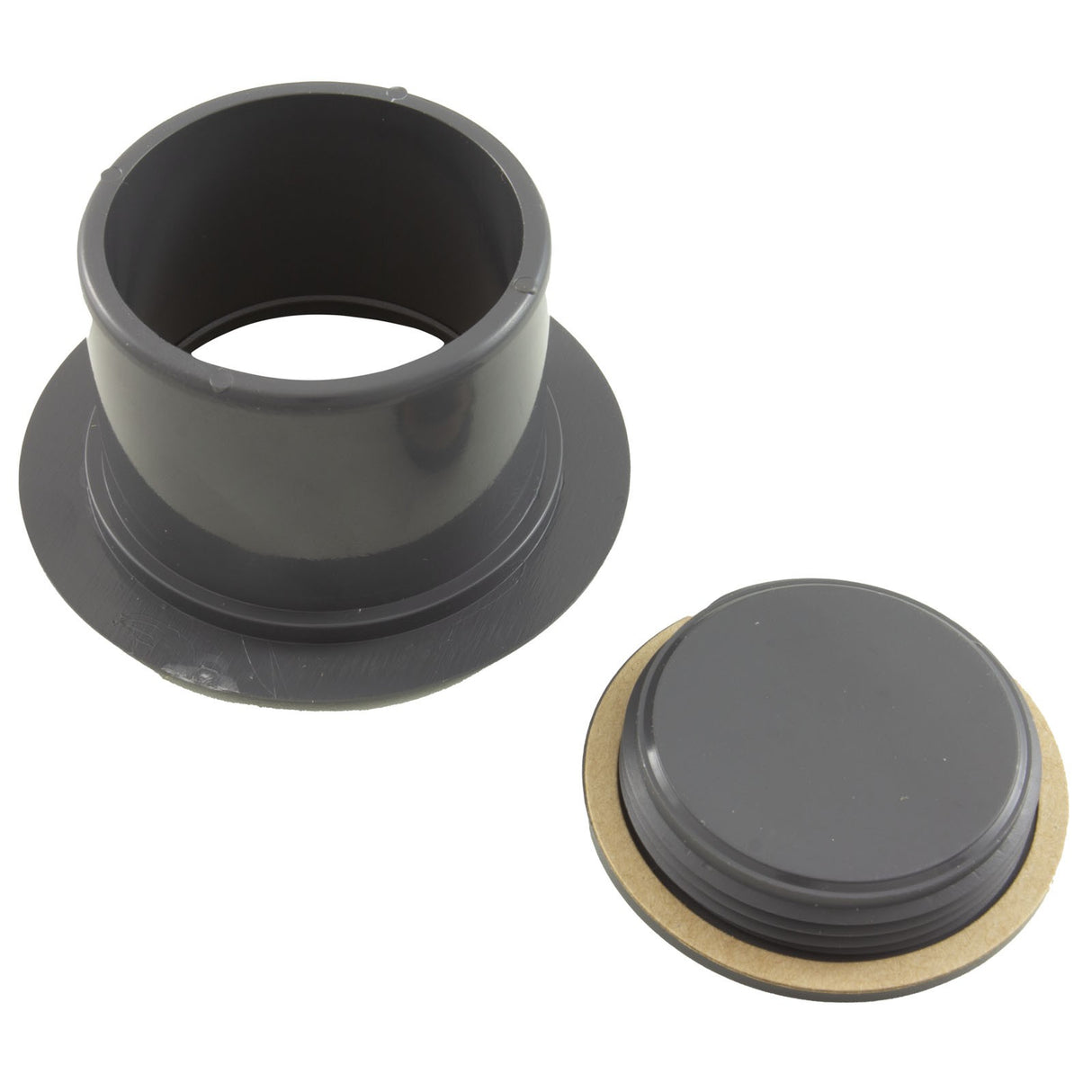 Volleyball Flange And Flush Cap Dark Gray : 25571-007-000