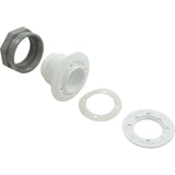Wall Fitting, Waterway, Vinyl, 1-1/2"s Combo Nut, White : 400-9060B