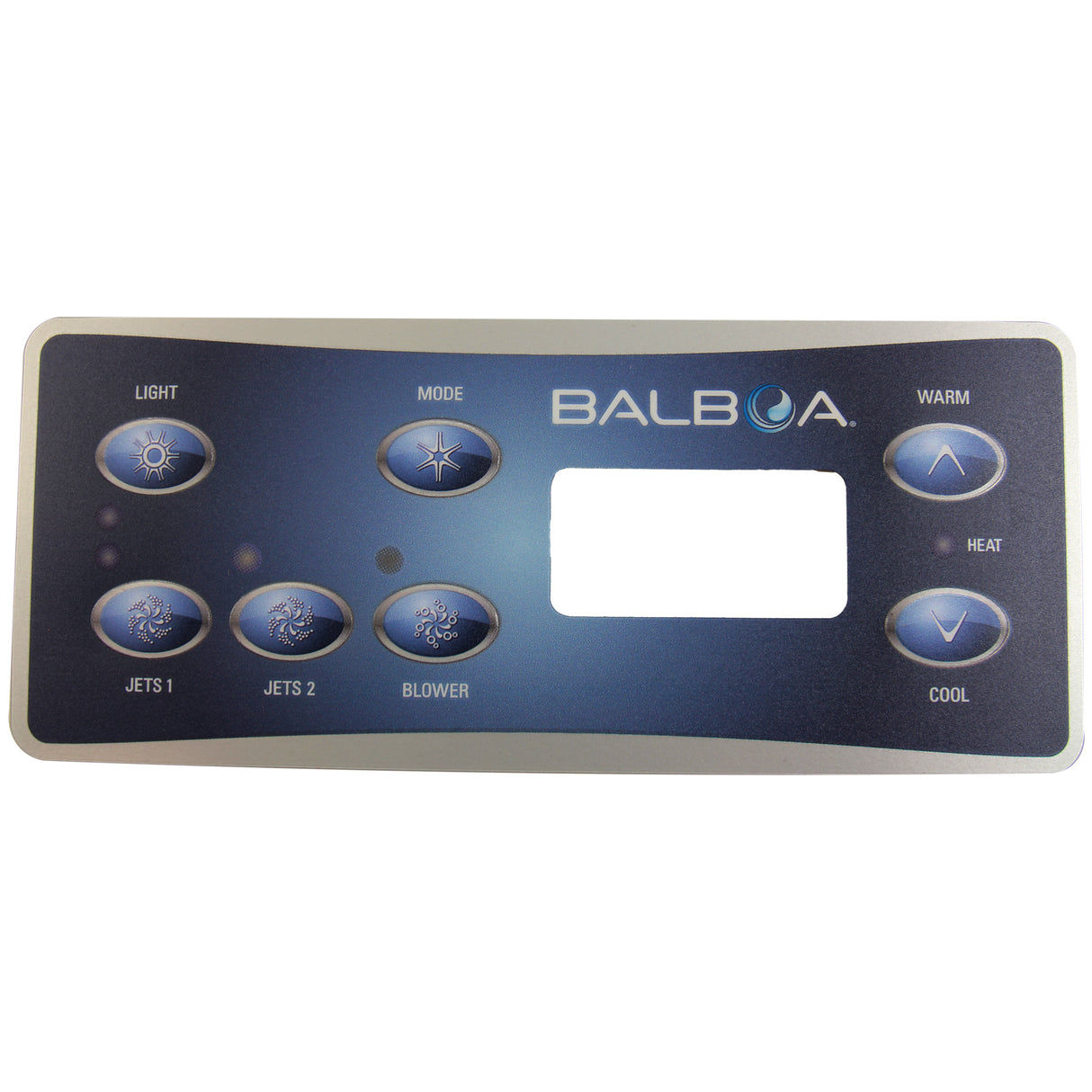 Overlay, Balboa Water Group, ML551, 2 Jets, Blower : 11609 - Balboa Water Group - 788379663582 - PartsForSpas.com