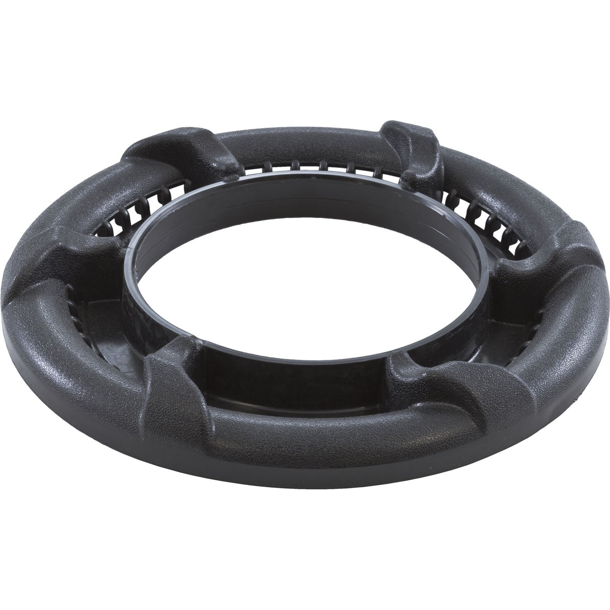 Trim Ring, Waterway Dyna-Flo XL, Scalloped, Black : 519-8261