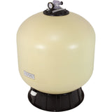 Filter Tank, Pentair TR100C, w/Foot Assy, Black : 153430