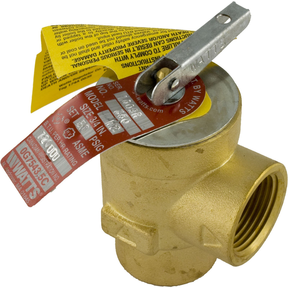 Pressure Relief Valve, Pentair Max-E-Therm, ASME : 473715Z