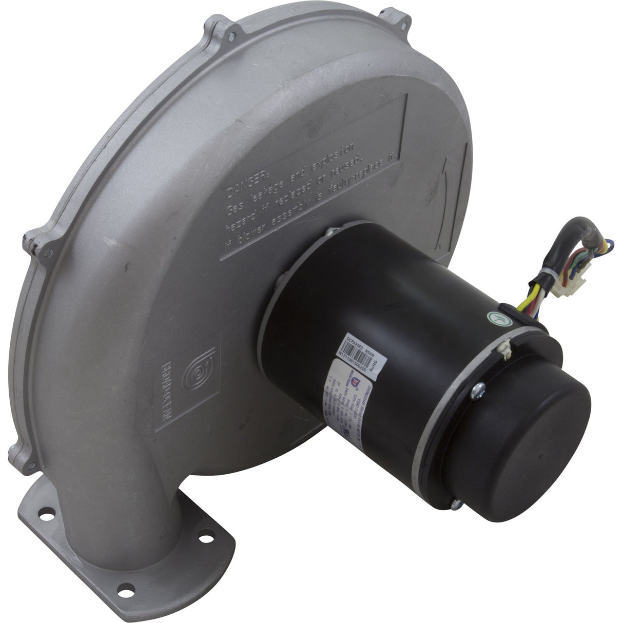 Blower Kit, Pentair MasterTemp 175/200/Max-E-Therm 200, Nat. : 77707-0251