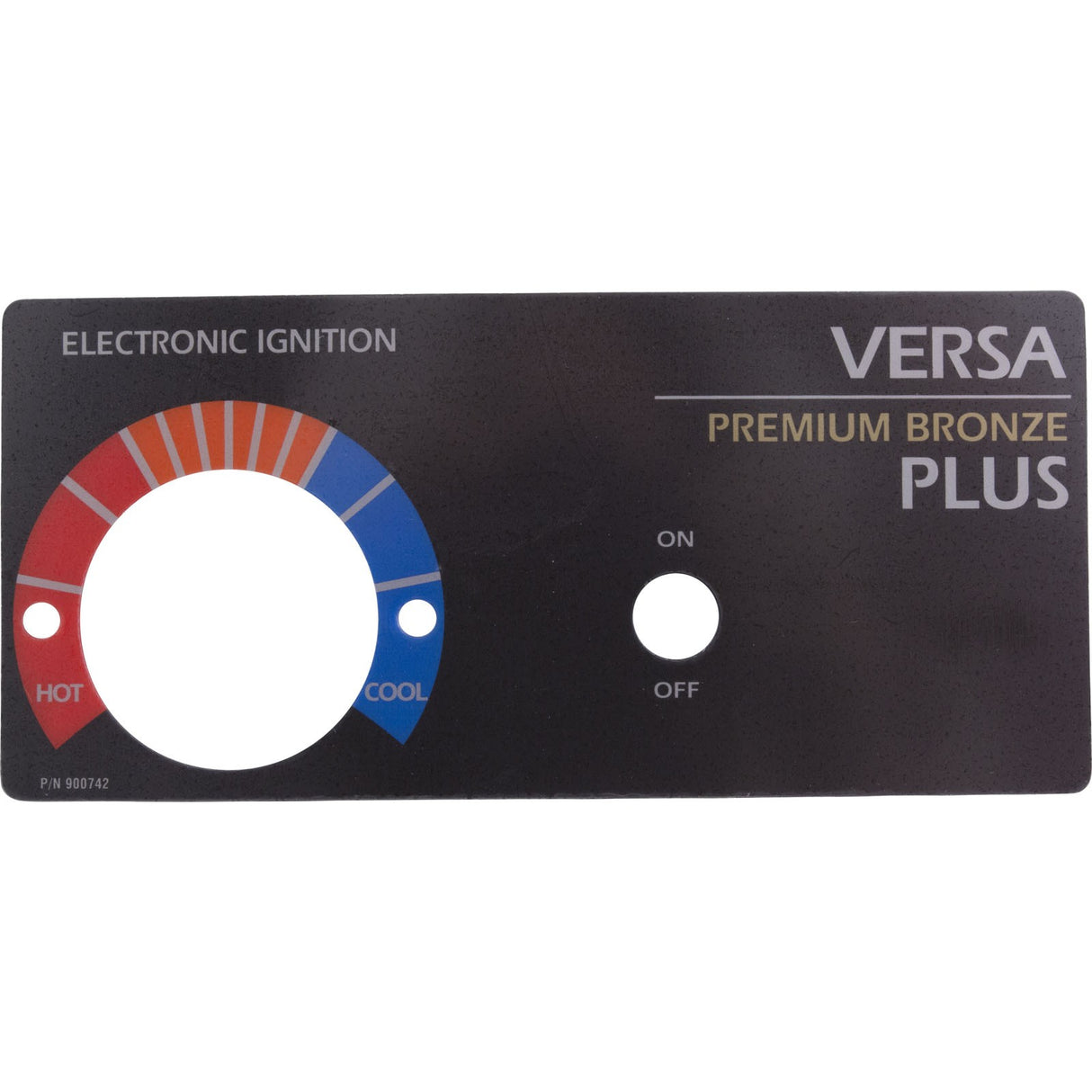 Dial Plate, Raypak 55A, Electronic Ignition : 900742