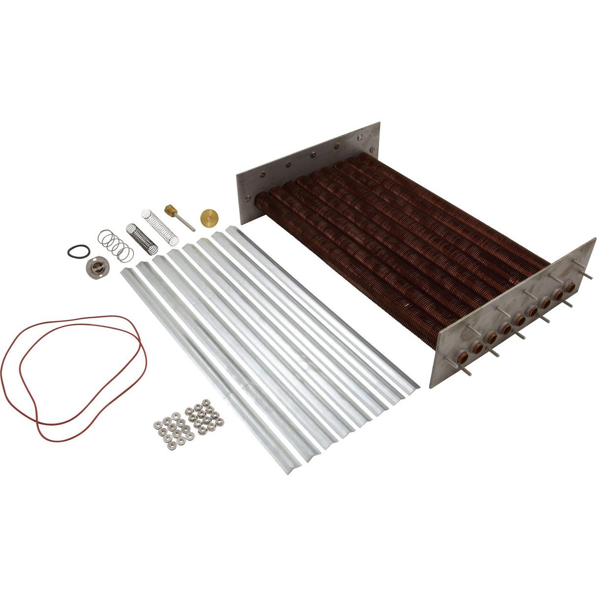 Tube Bundle, Raypak 406A/407A, Copper/Polymer : 010062F