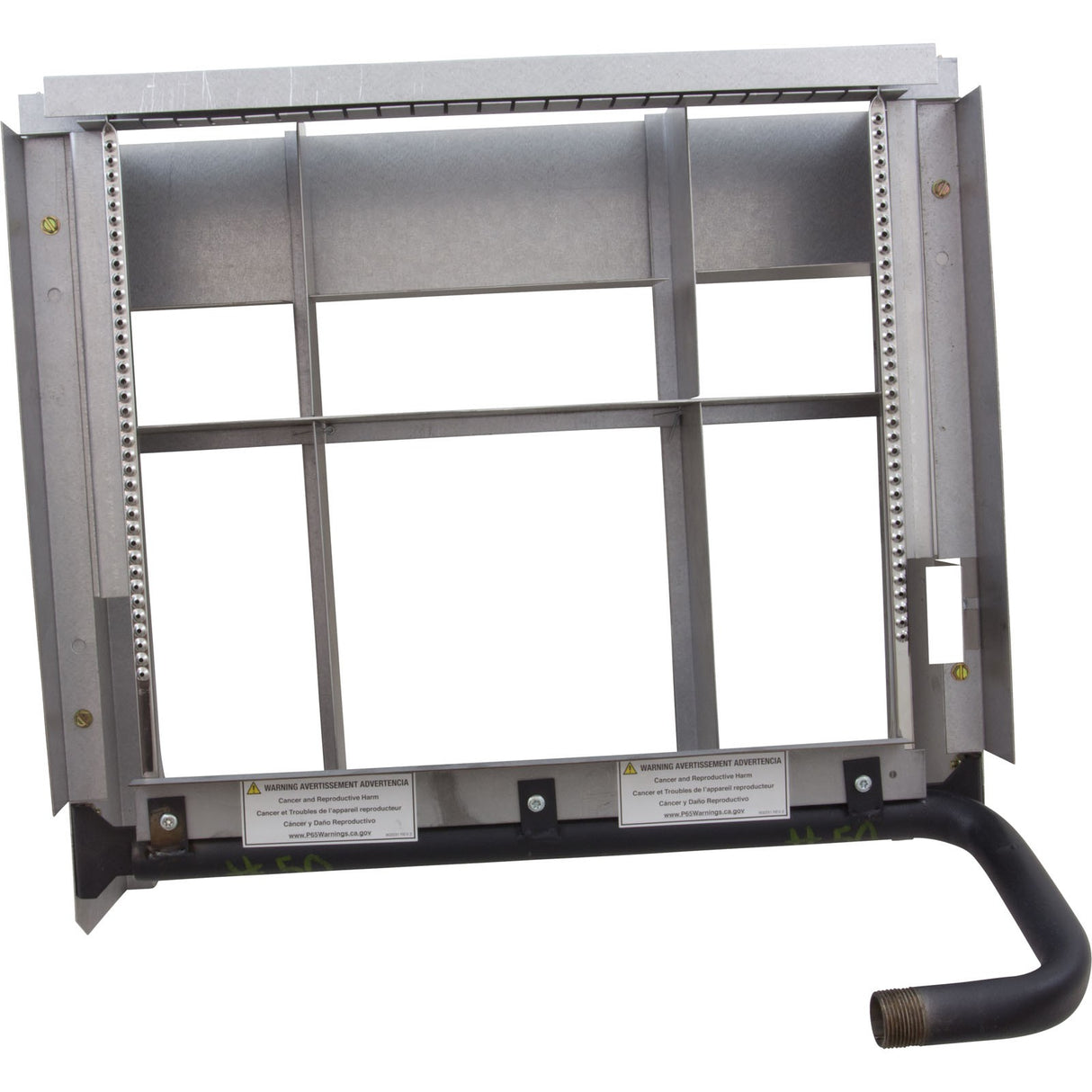 Burner Tray, Raypak Model R335, with out Burner, Sea Level : 005219F
