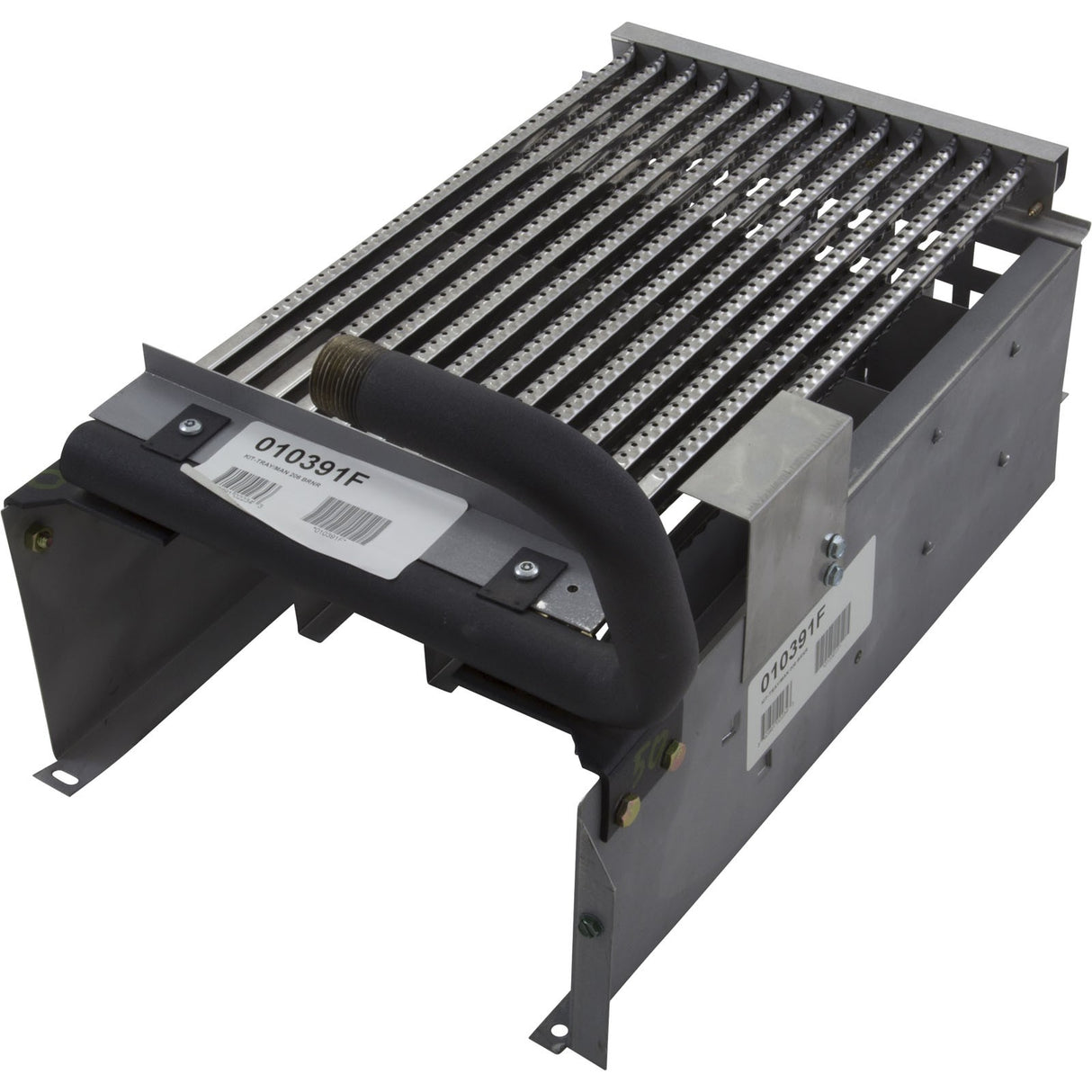 Burner Tray, Raypak Model 206A, with Burner, Sea Level : 010391F
