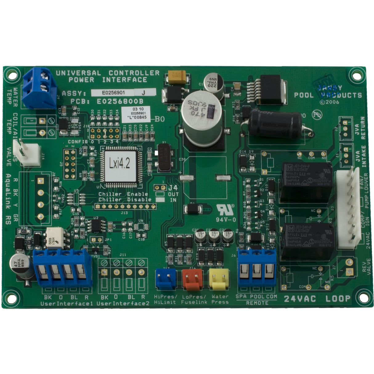 Universal Control Power Interface, Zodiac Jandy LRZE : R0470200