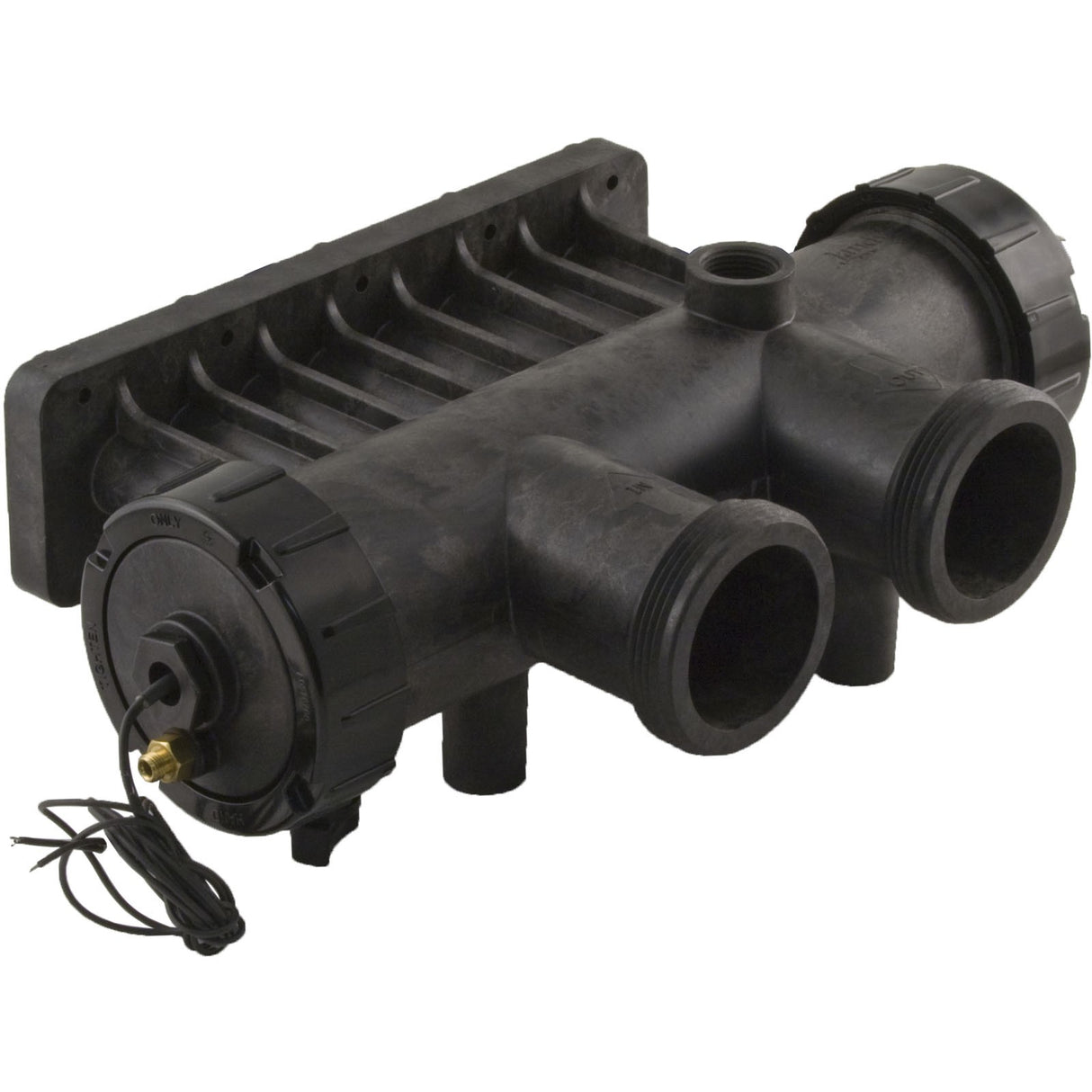 Inlet/Outlet Header, Zodiac/Jandy, Legacy LRZE/LRZM, Polymer : R0470800
