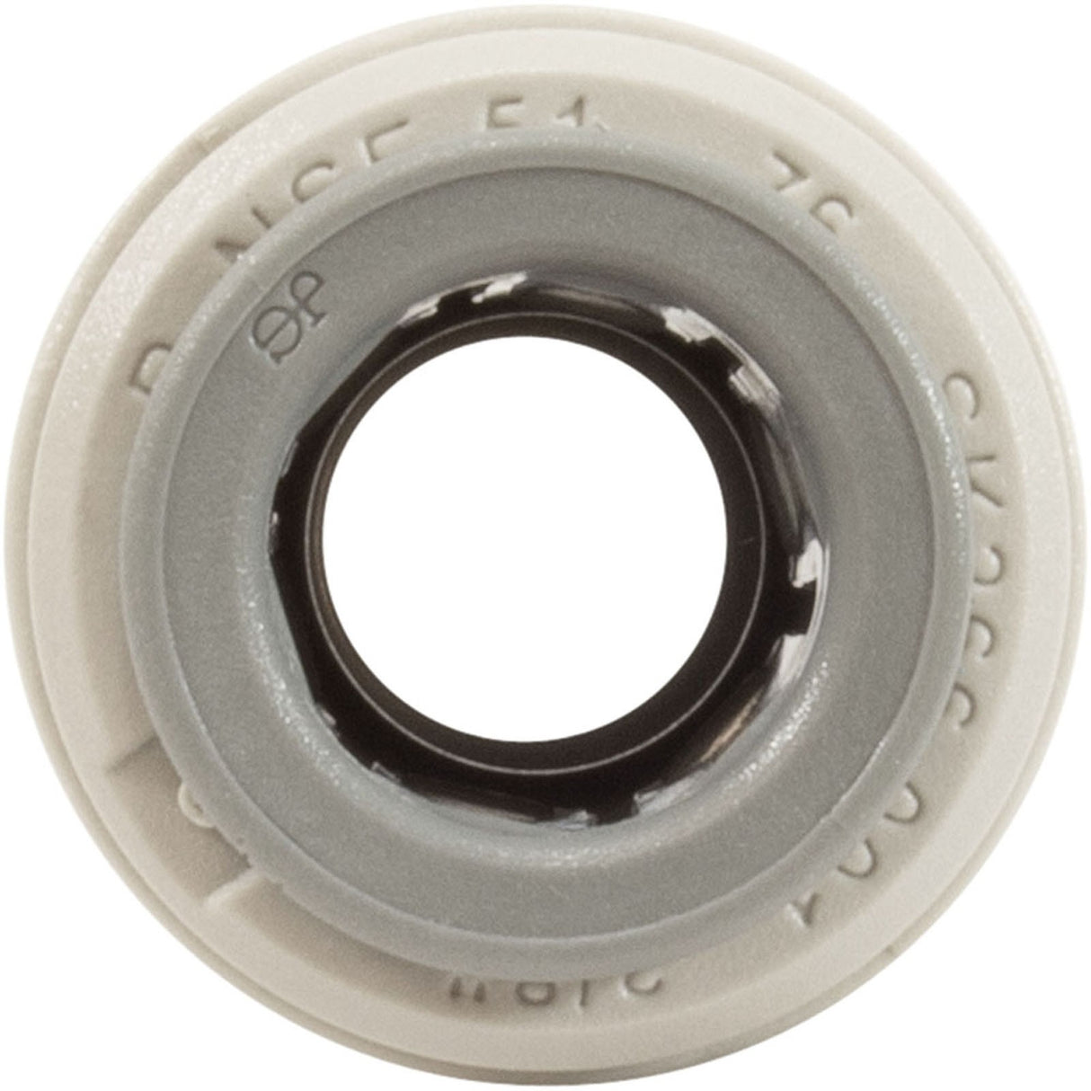 Quick Tubing Adapter, Paragon Stark, 1/4"fpt x 3/8"OD : B4644