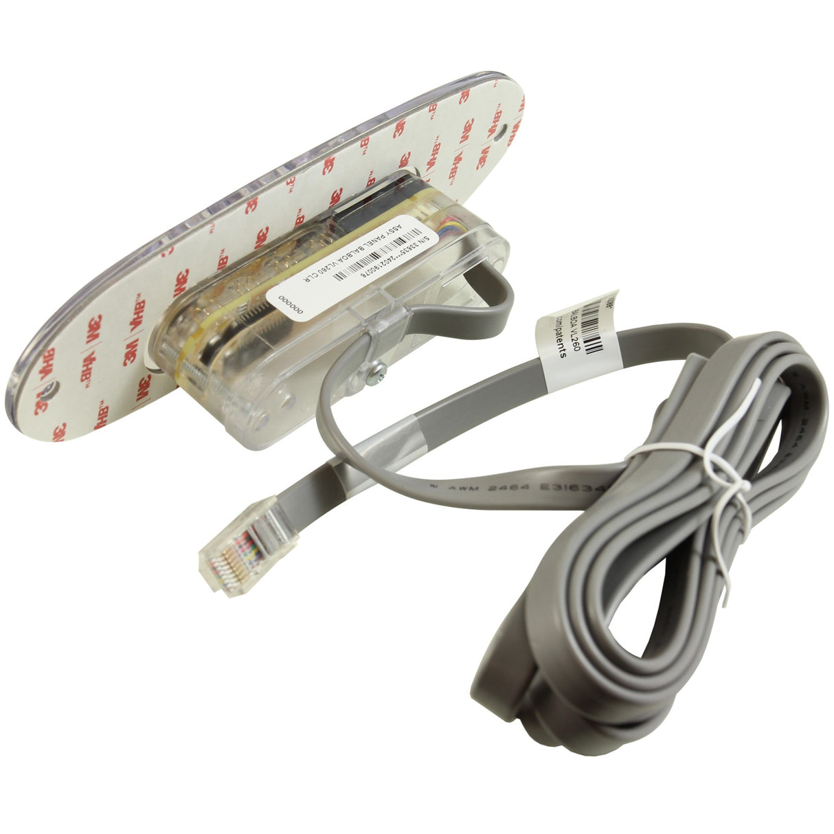 Topside, BWG Genuine VL260, Clear, 4 Btn, w/o Overlay : G8226