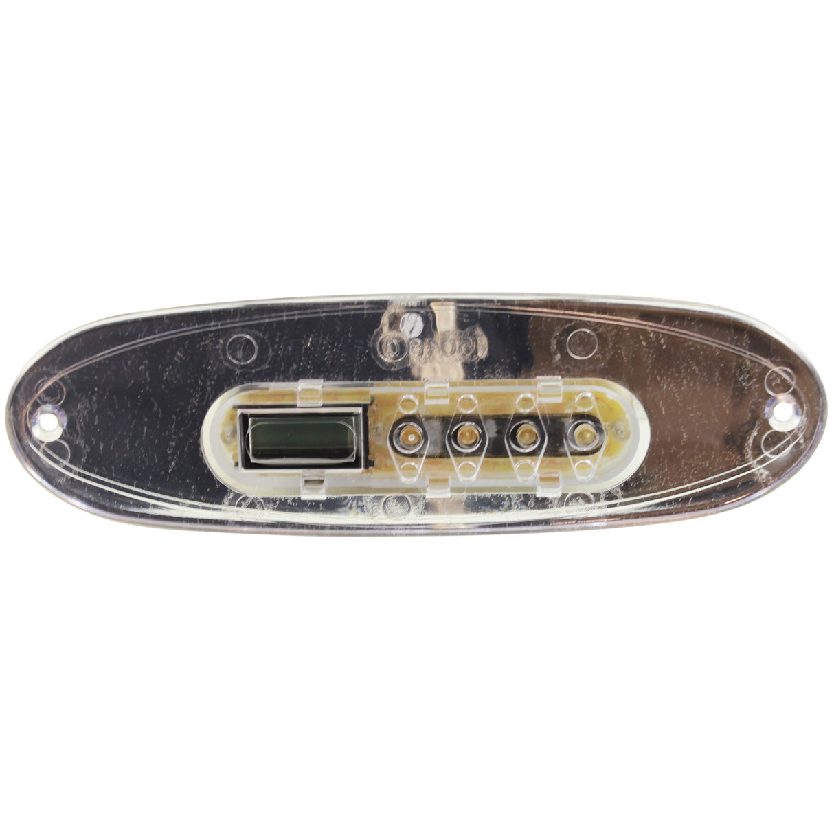 Topside, BWG Genuine VL260, Clear, 4 Btn, w/o Overlay : G8226